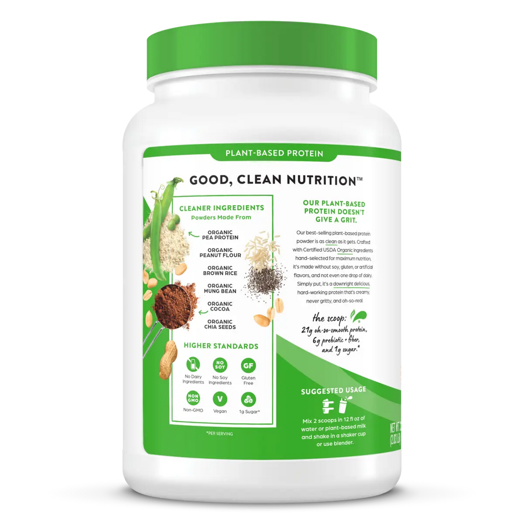 Organic Protein™ Plant Based Protein Powder - Chocolate Peanut Butter