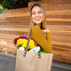 Everyday Tote - Golden Jute