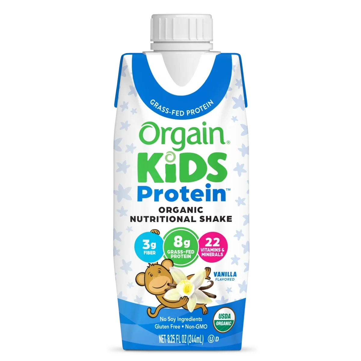 Kids Protein Organic Nutrition Shake - Vanilla