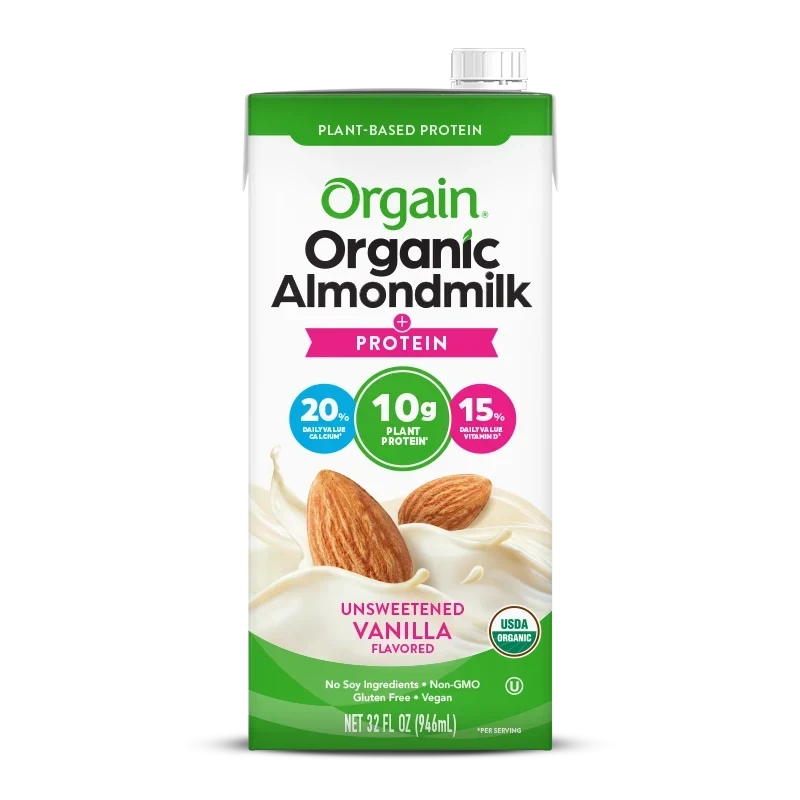Organic Protein™ Almond Milk - Unsweetened Vanilla