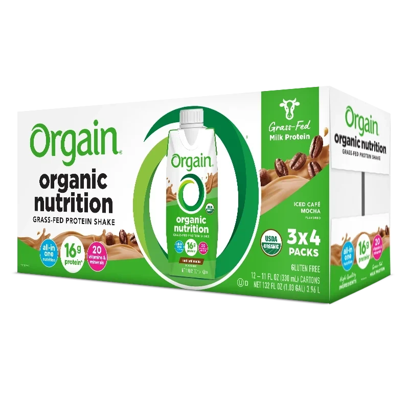 Organic Nutrition Shake - Iced Cafe Mocha