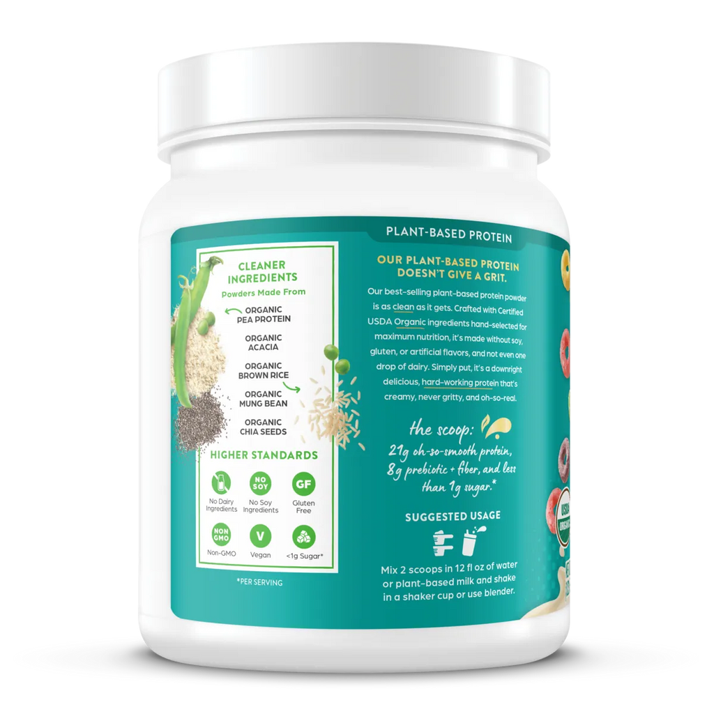 Organic Protein™ Plant Based Protein Powder - Fruity Cereal