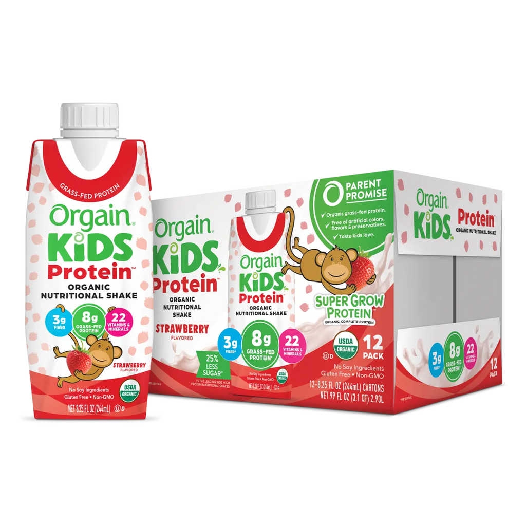 Kids Protein Organic Nutrition Shake - Strawberry