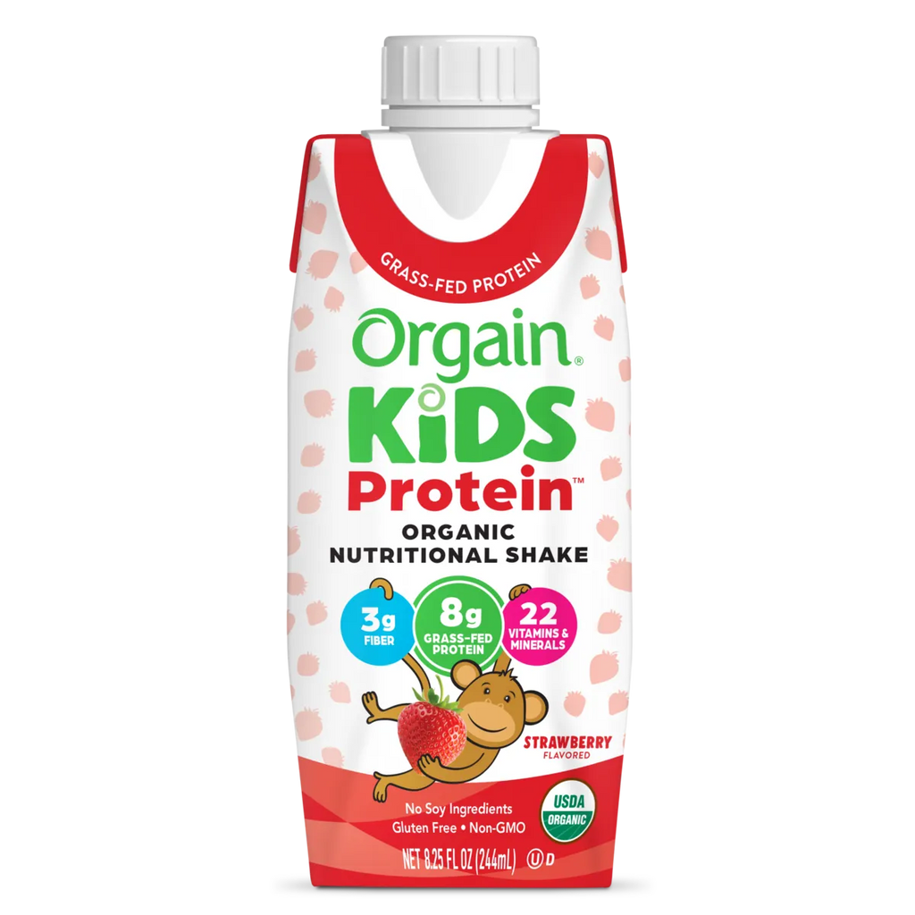 Kids Protein Organic Nutrition Shake - Strawberry