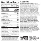 Organic Meal Powder - Vanilla Bean